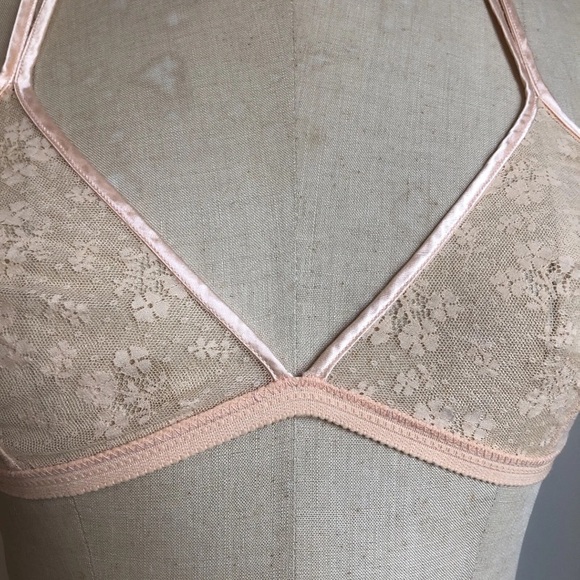 VINTAGE EYRS PARIS LACE BRA MADE IN FRANCE I. MAGNIN & CO ERES - Picture 7 of 10
